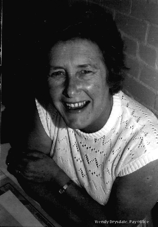 Wendy Drysdale at the old Coffs Harbour Hospital, 1985