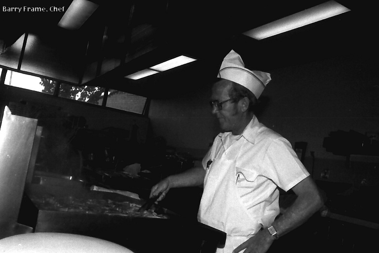 Barry Frame at the old Coffs Harbour Hospital, 1985