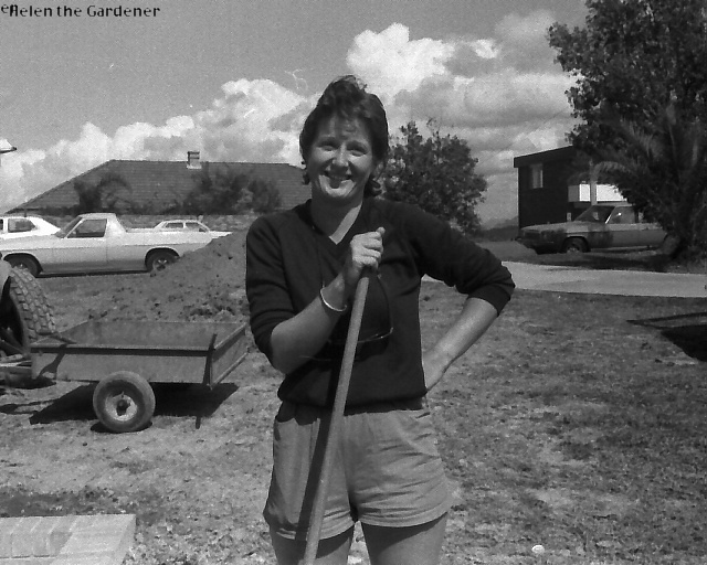 Helen at the old Coffs Harbour Hospital, 1985