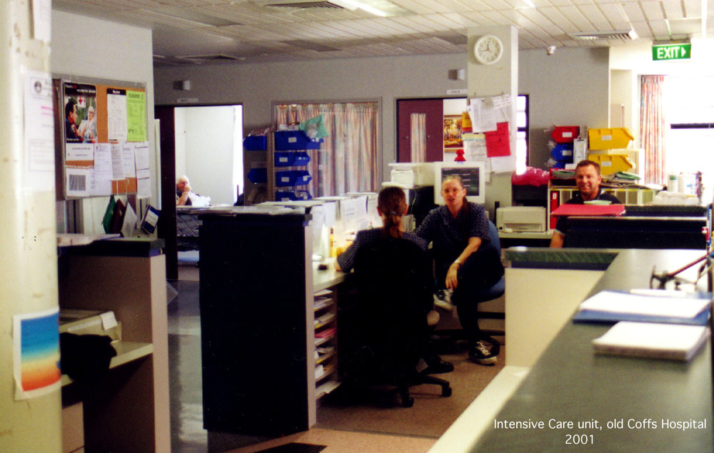 Intensive Care Unit at the old Coffs Harbour Hospital, 2001