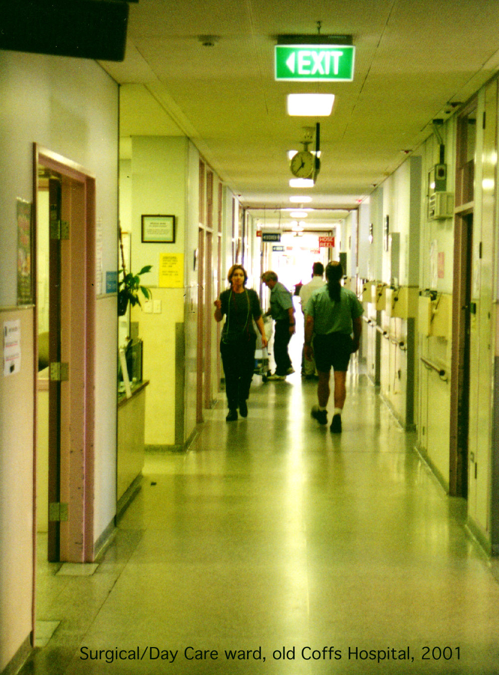 Surgical Day Care ward at the old Coffs Harbour Hospital, 2001