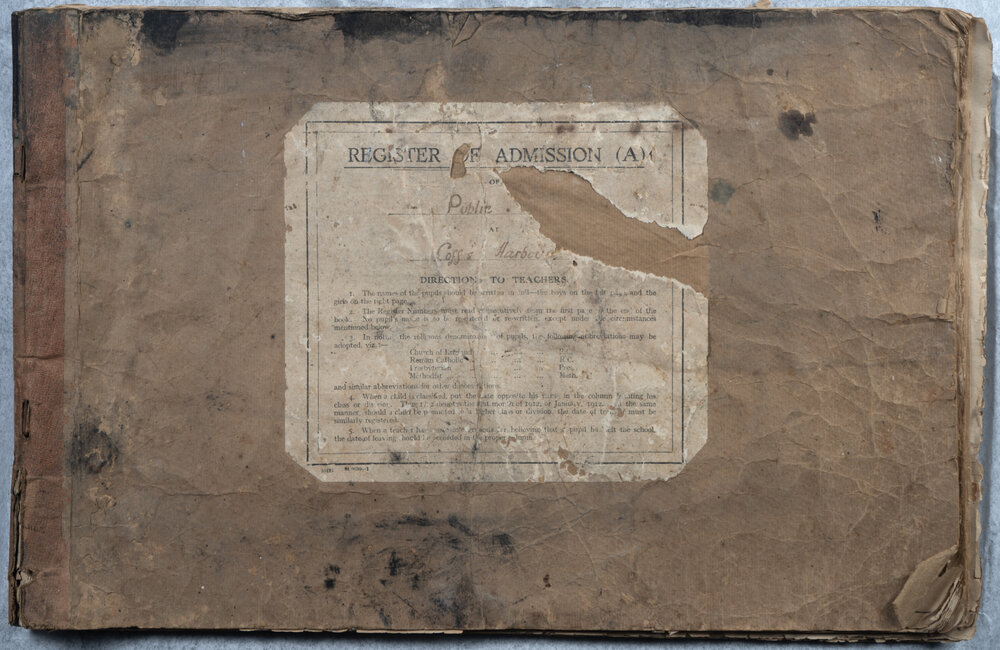 Register of Admission (A)