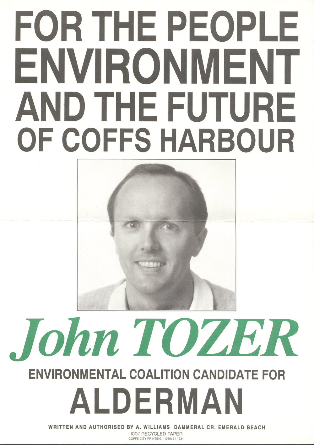 Vote 1 John Tozer