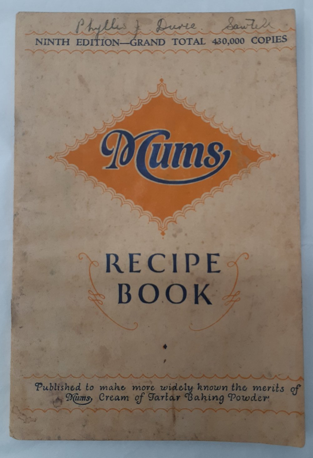 Mums Recipe Book