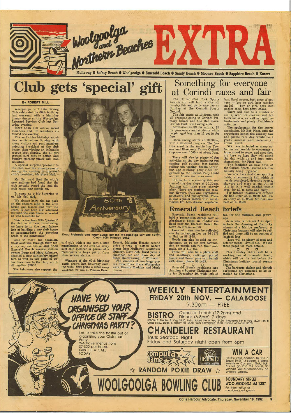 Woolgoolga and Northern Beaches Extra 