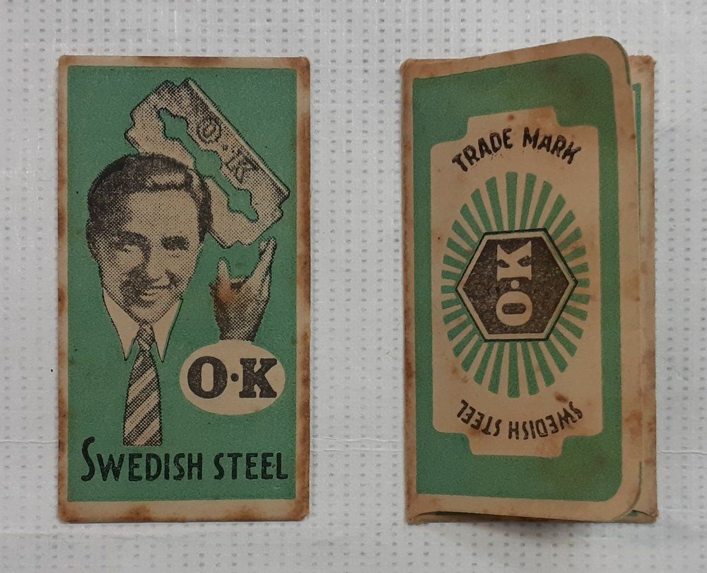 Razor Blade in Packet