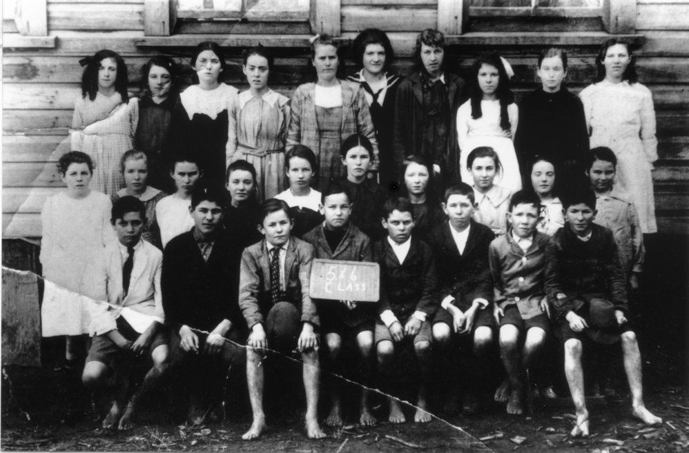 St Augustine's School classes 3 and 4, 1920