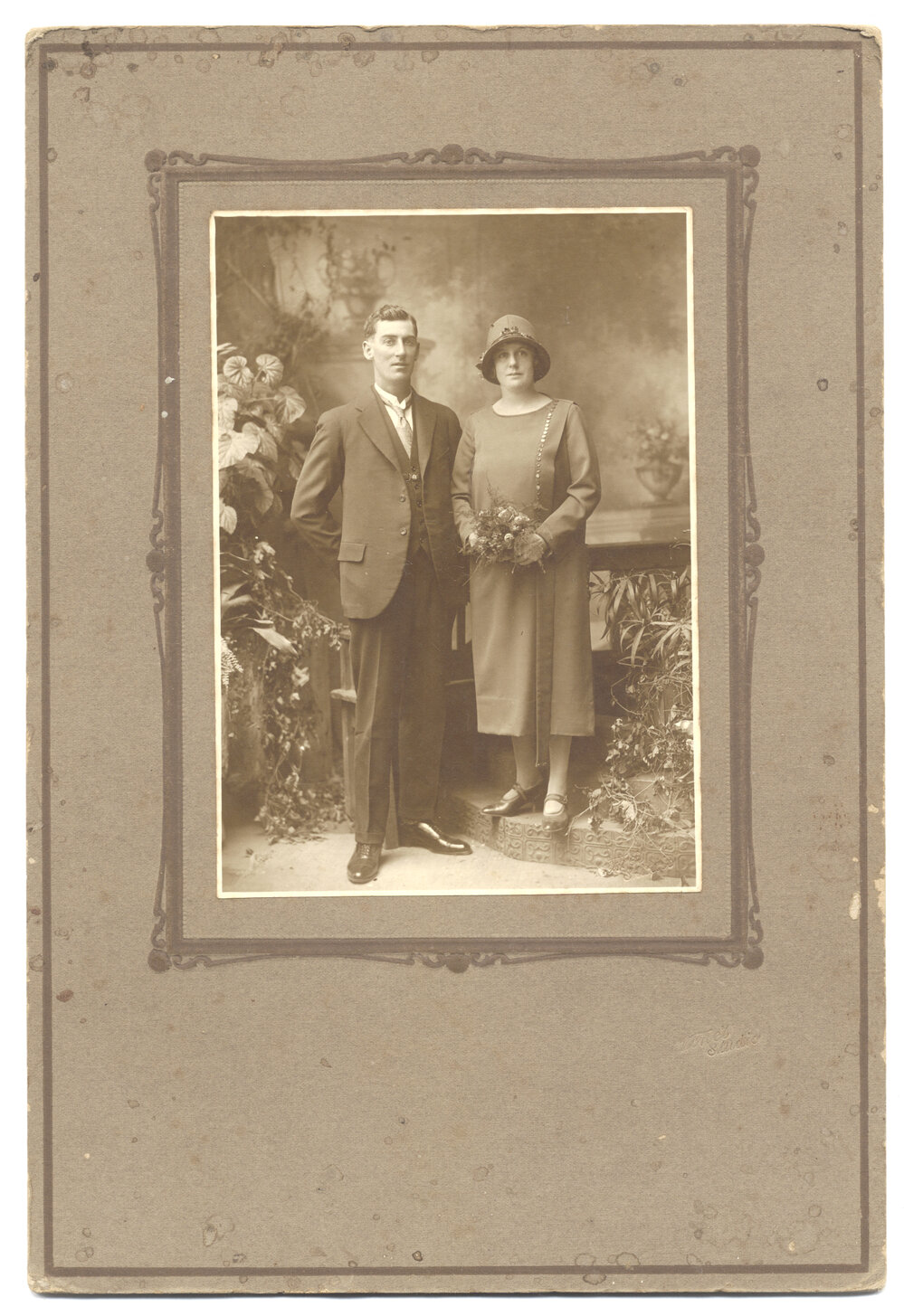 Mr and Mrs McDonald, c.1920