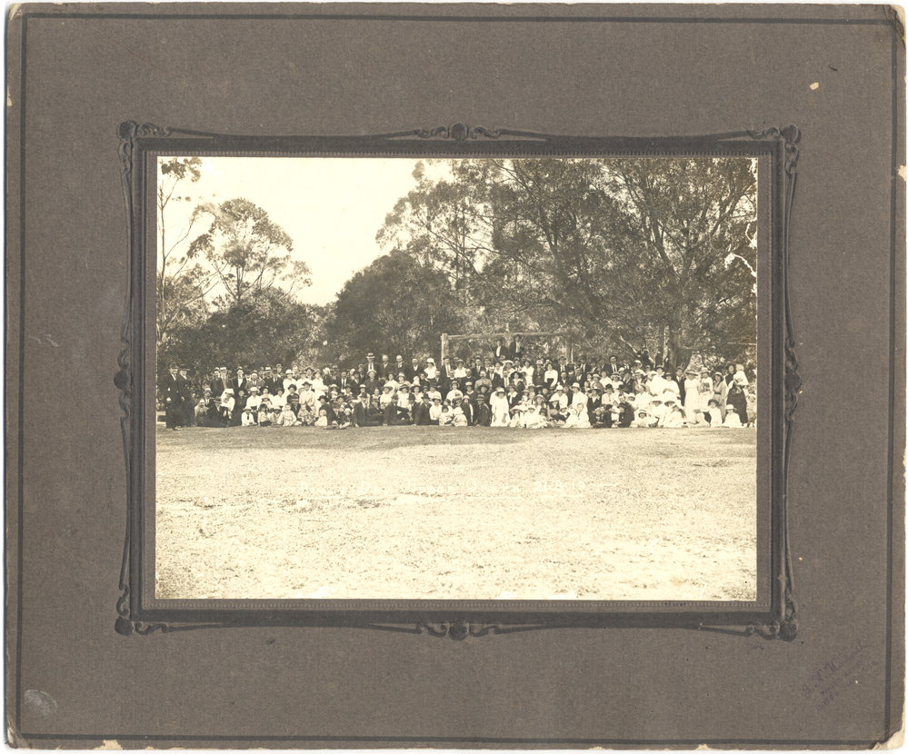 Peace Day at Dunvegan Public School, 21 August 1919