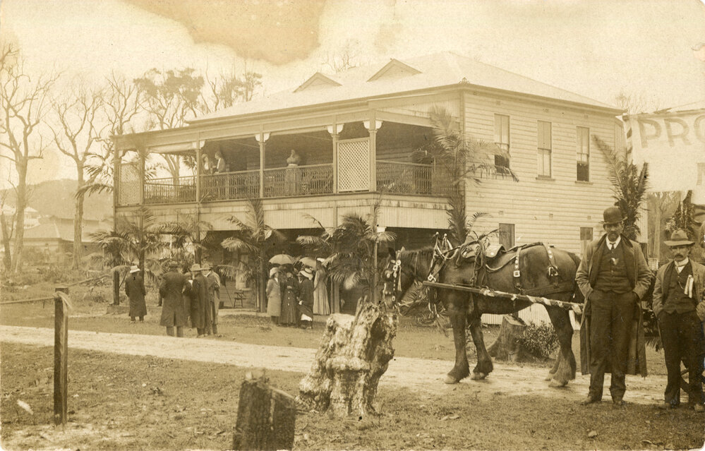 William Best's boarding house, December 1918
