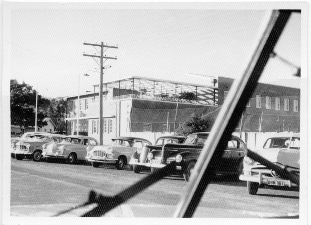 The Coffs Ex-Services Club in Vernon Street, 1950s
