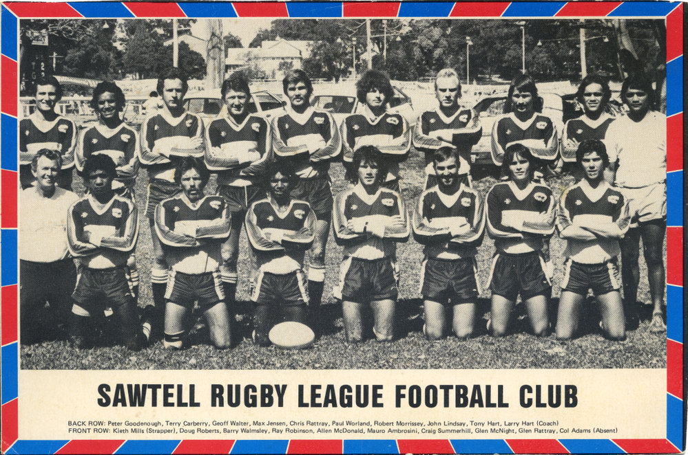 Sawtell Rugby League Football Club at Sawtell Reserve, 1980