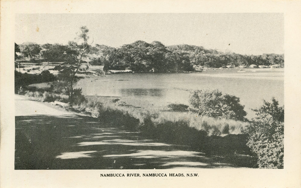 A small settlement on the Nambucca River, 1940s 