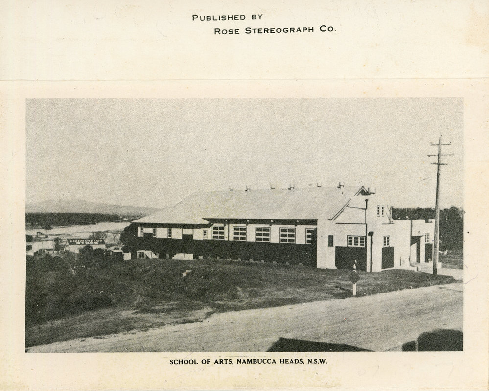 The Nambucca Heads School of Arts, 1940s