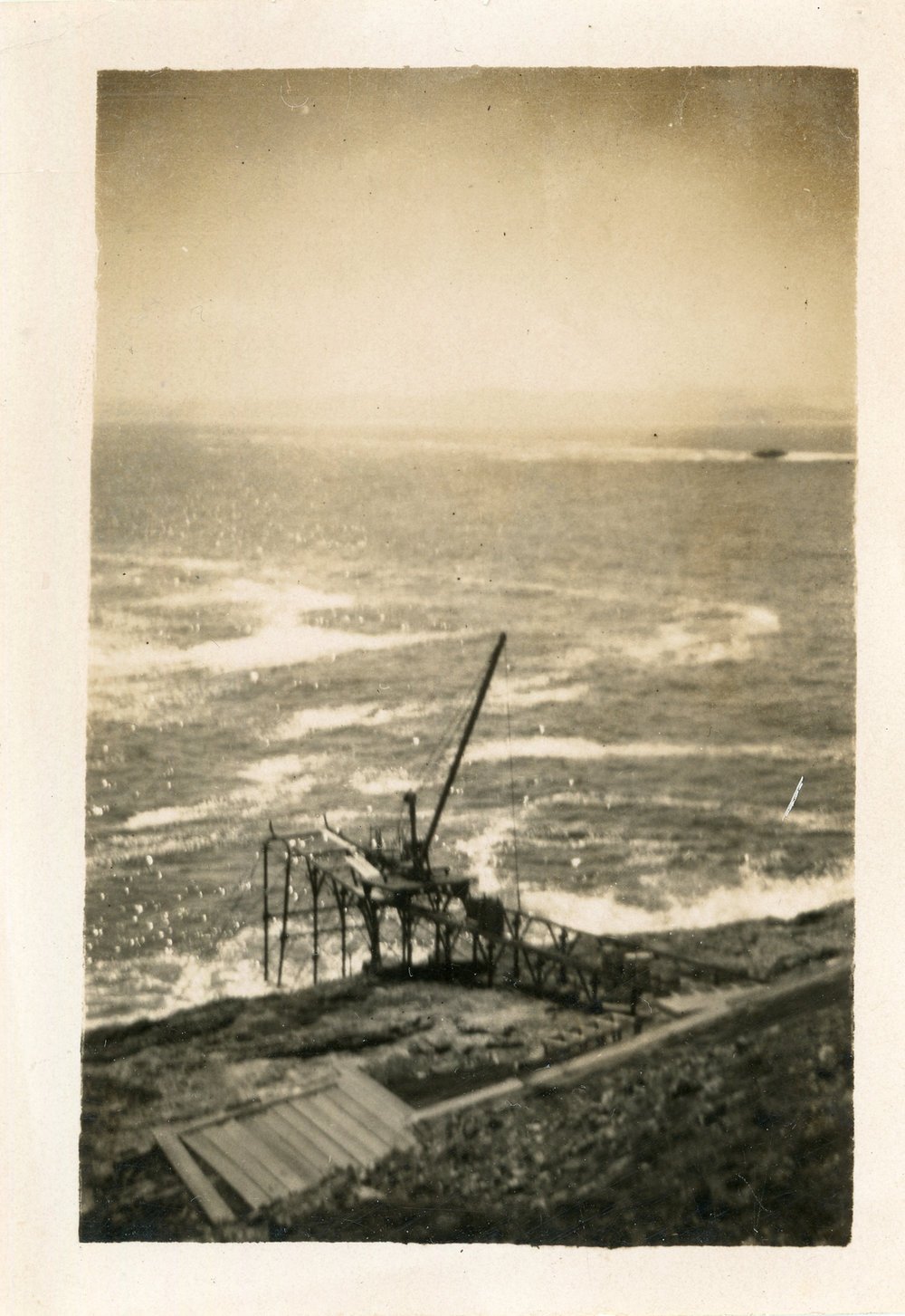 The South Solitary Island gantry, 1950s