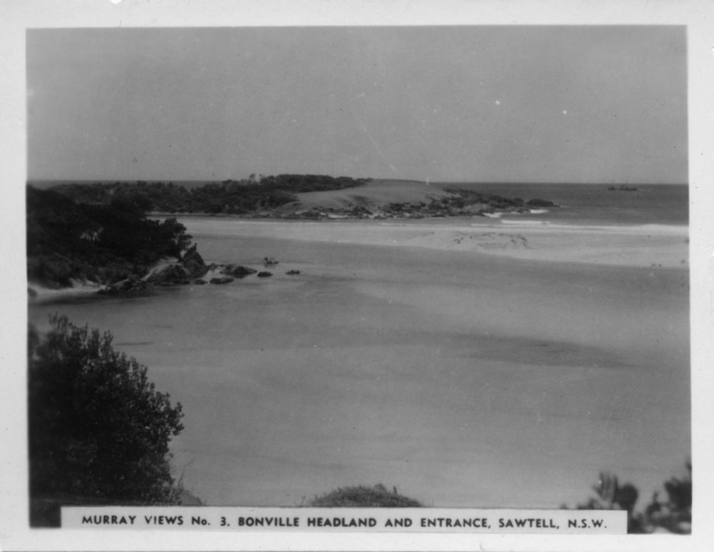 View from Lyons Road towards Bonville Headland
