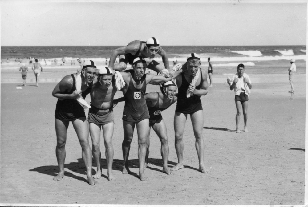 Sawtell Surf Club members, 1952
