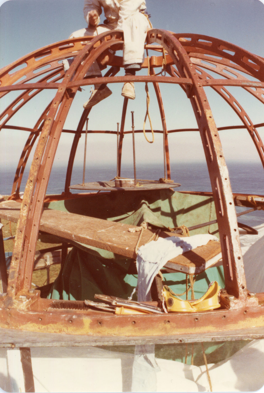 South Solitary Island Lighthouse after the removal of the light