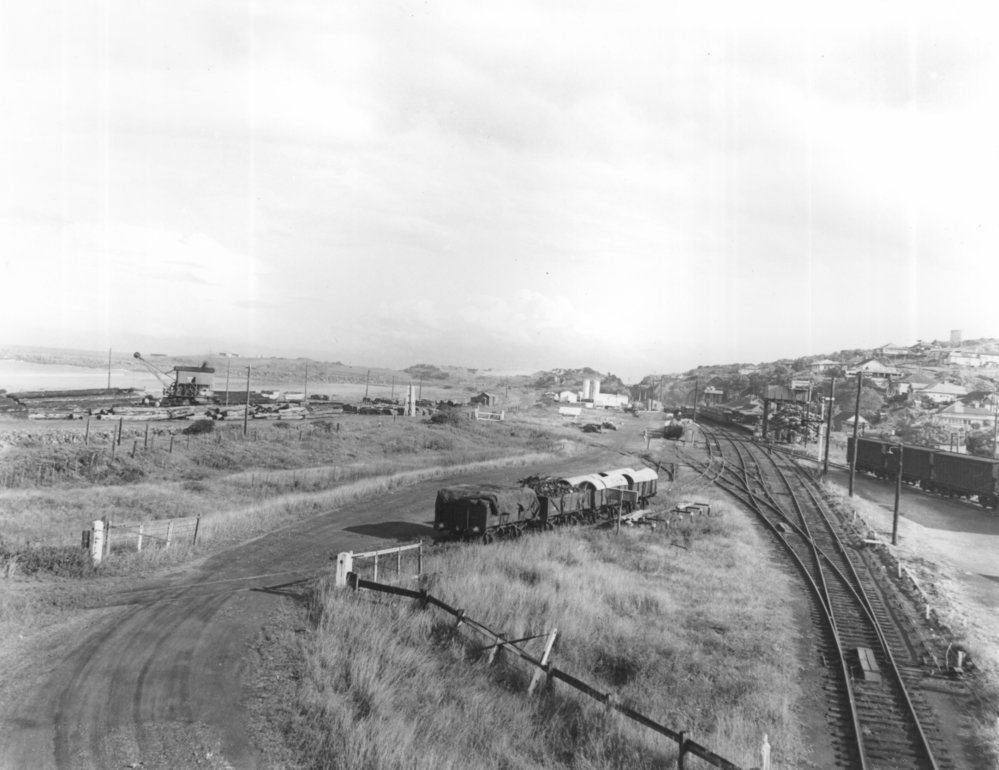 View of the Deep Sea Fishing club from the Railway Station