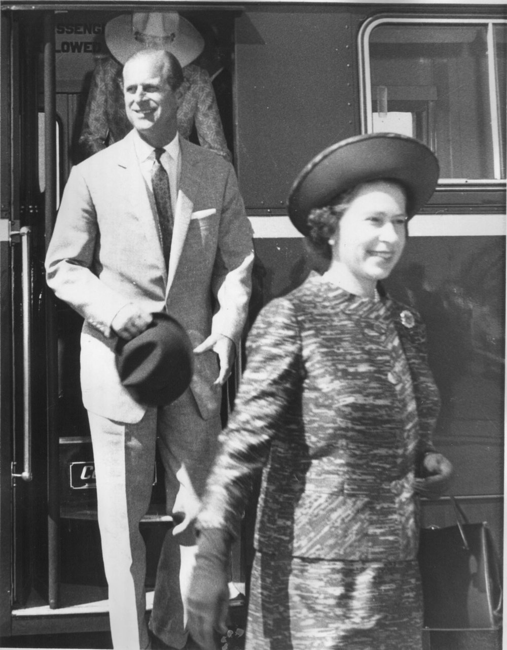 The Queen and Prince Philip visit Coffs Harbour, April 1970