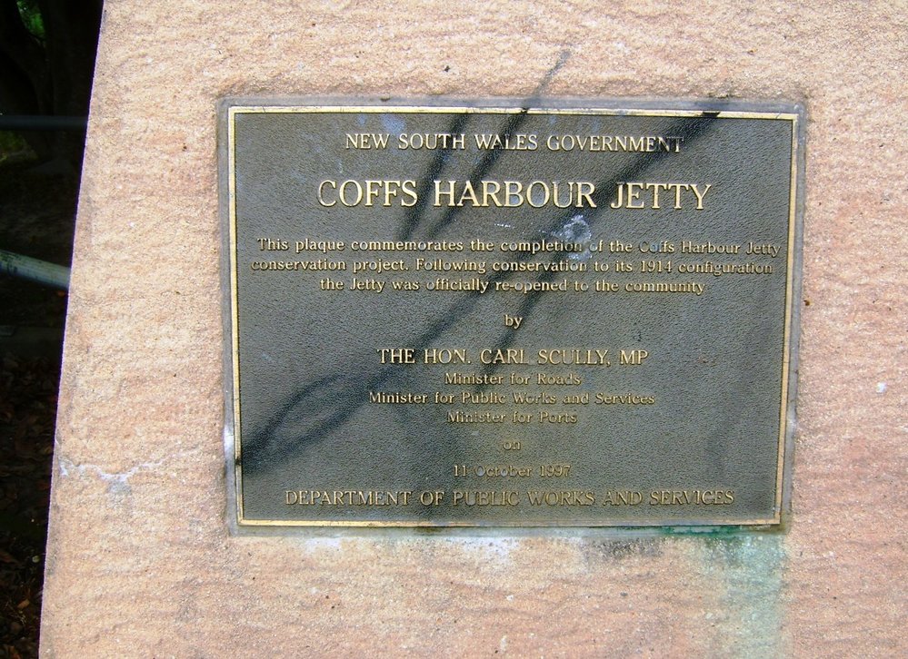 Commemorating the Jetty conservation project, February 2012