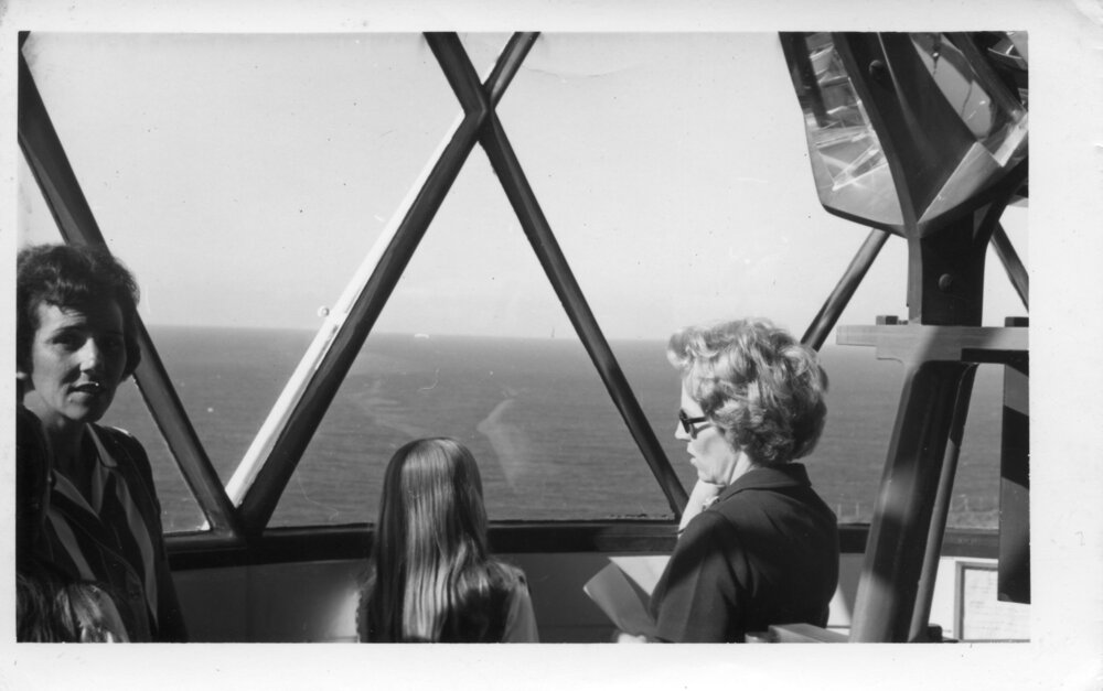 Pat and Deb Ross with Florence Pye, early 1970s
