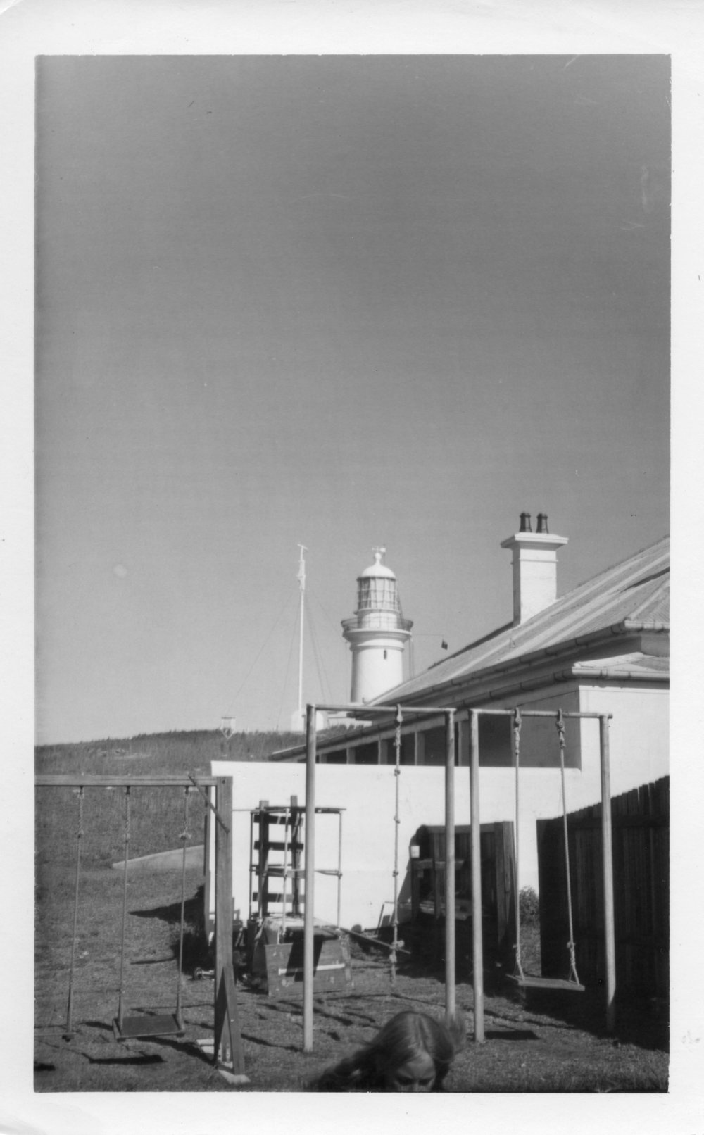 Children's playground on South Solitary Island, early 1970s