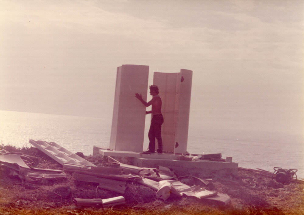 On North Solitary Island, mid 1970s