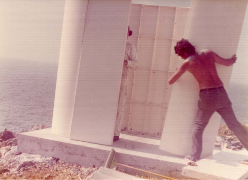 On North Solitary Island, mid 1970s