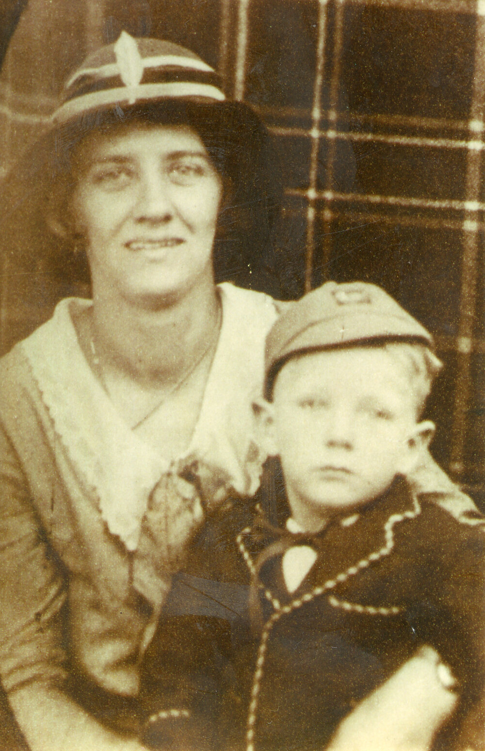Meryle Bailey with son Bill