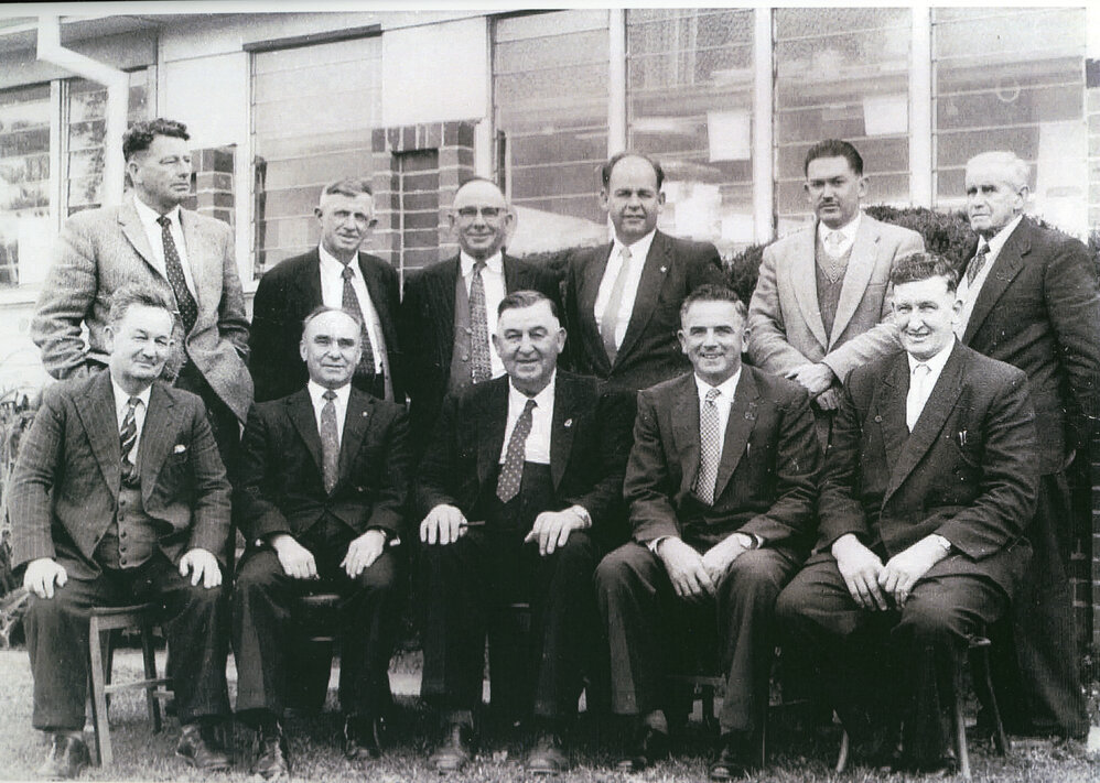 Coffs Harbour councillors and senior staff, September 1959