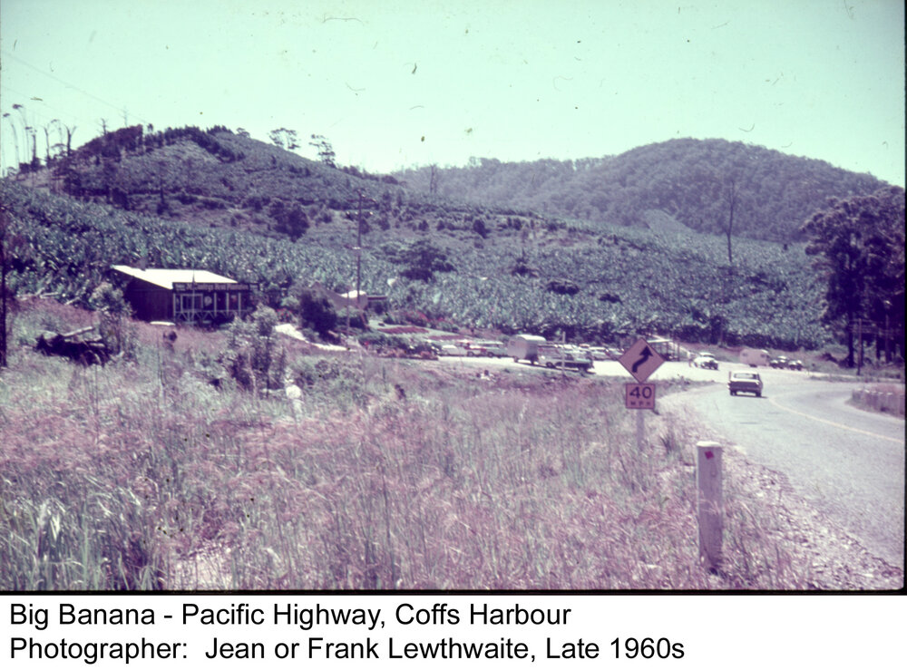 The single carriageway Pacific Highway, late 1960s