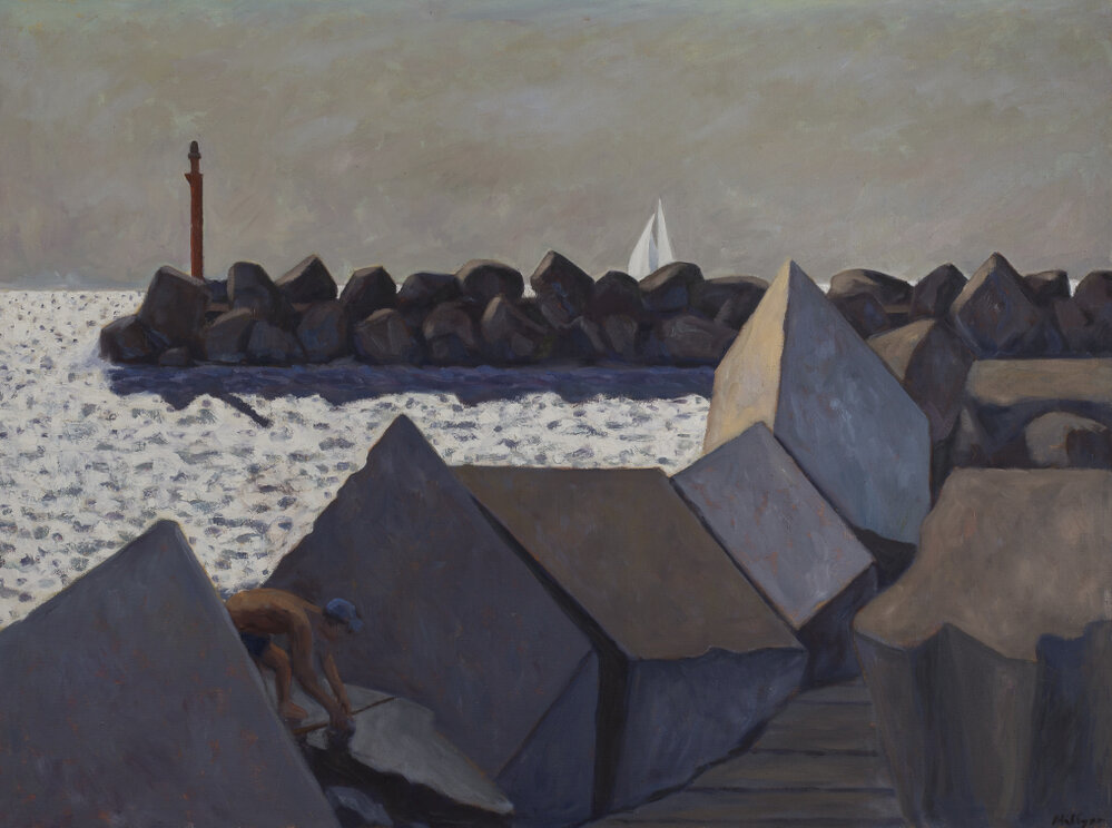 The Sea Wall - Early Morning