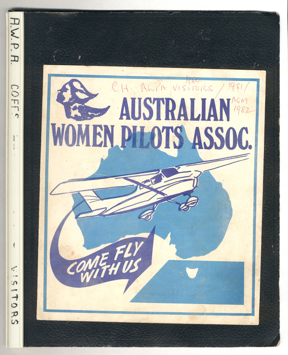 Australian Women Pilots Association - Coffs Harbour Visitors' book