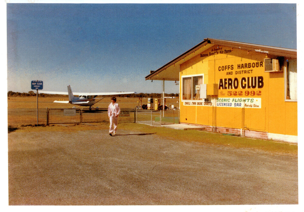Headquarters of the Banana Republic Air Force at the Coffs Harbour &amp; District Aero Club