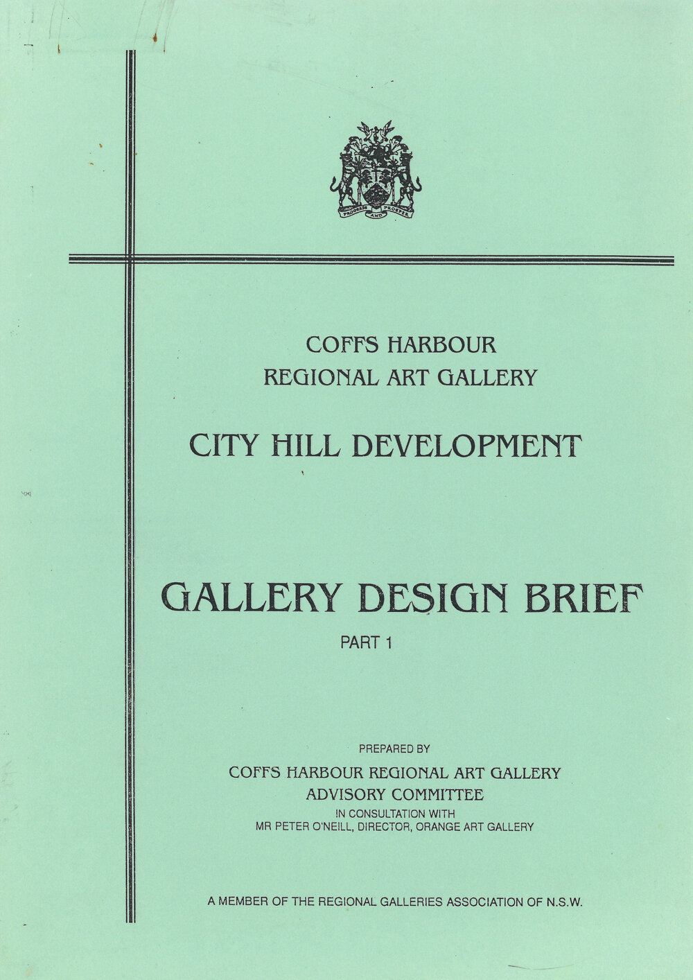 Gallery Design Brief Part 1