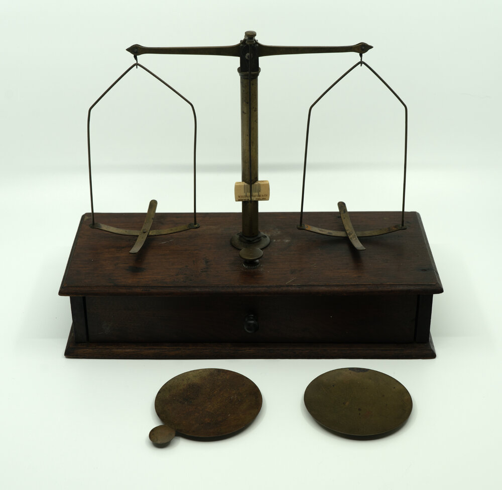 Scales in Box, c. 1880s