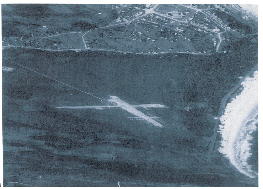 View of the upgraded Coffs Harbour Aerodrome, 29 April 1941