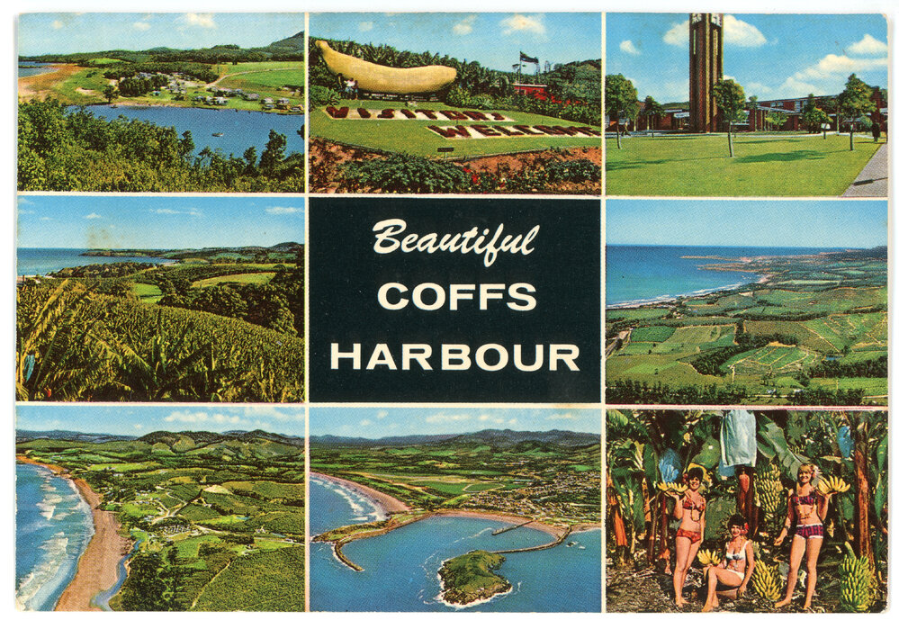Beautiful Coffs Harbour postcard