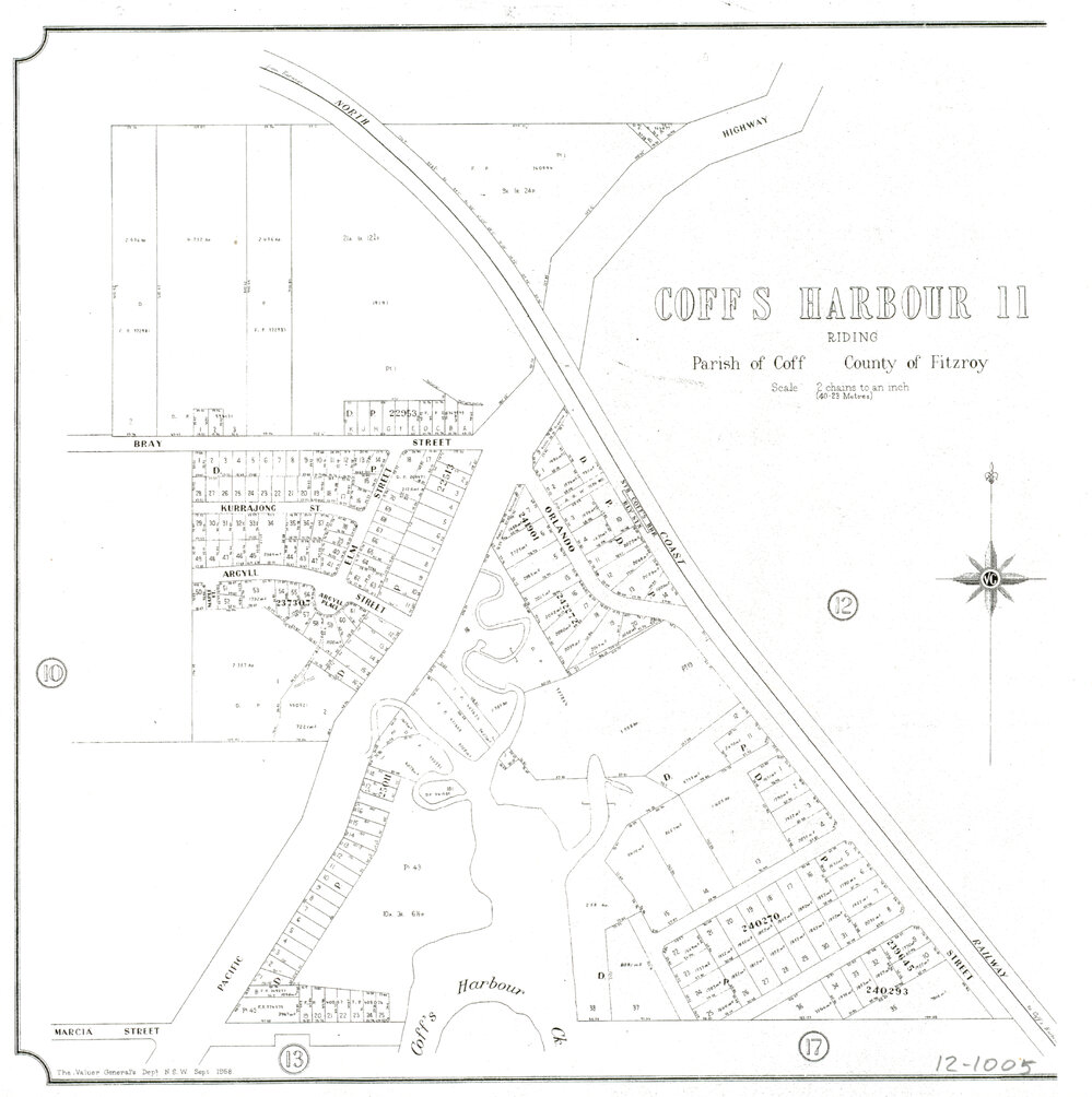 Coffs Harbour 11 Riding map