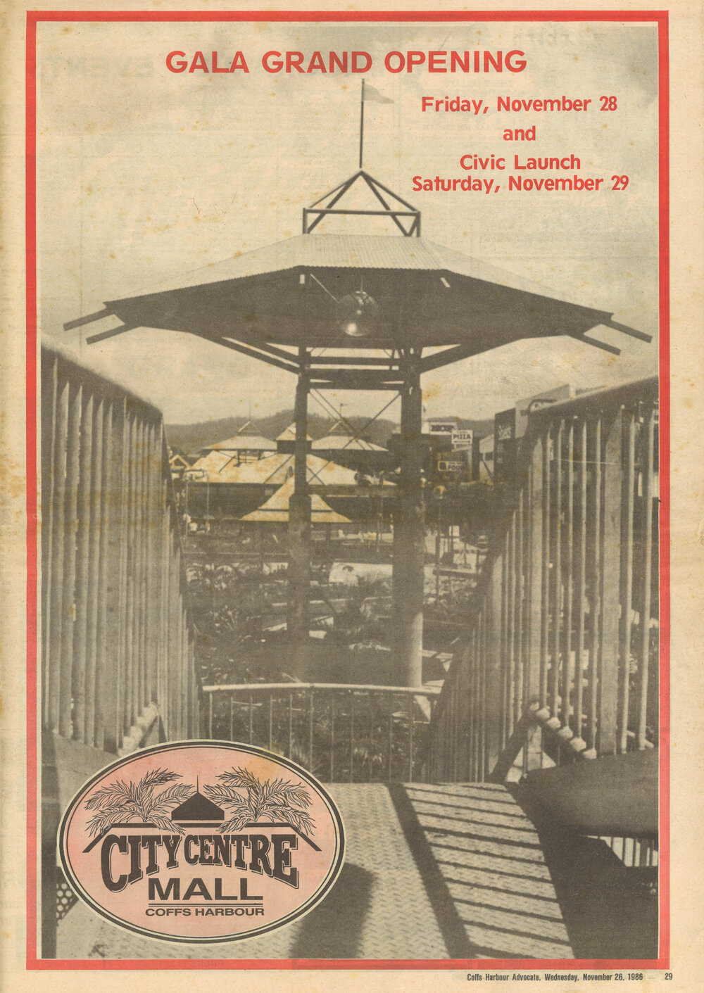 Coffs Harbour Advocate supplement, 26 November 1986 