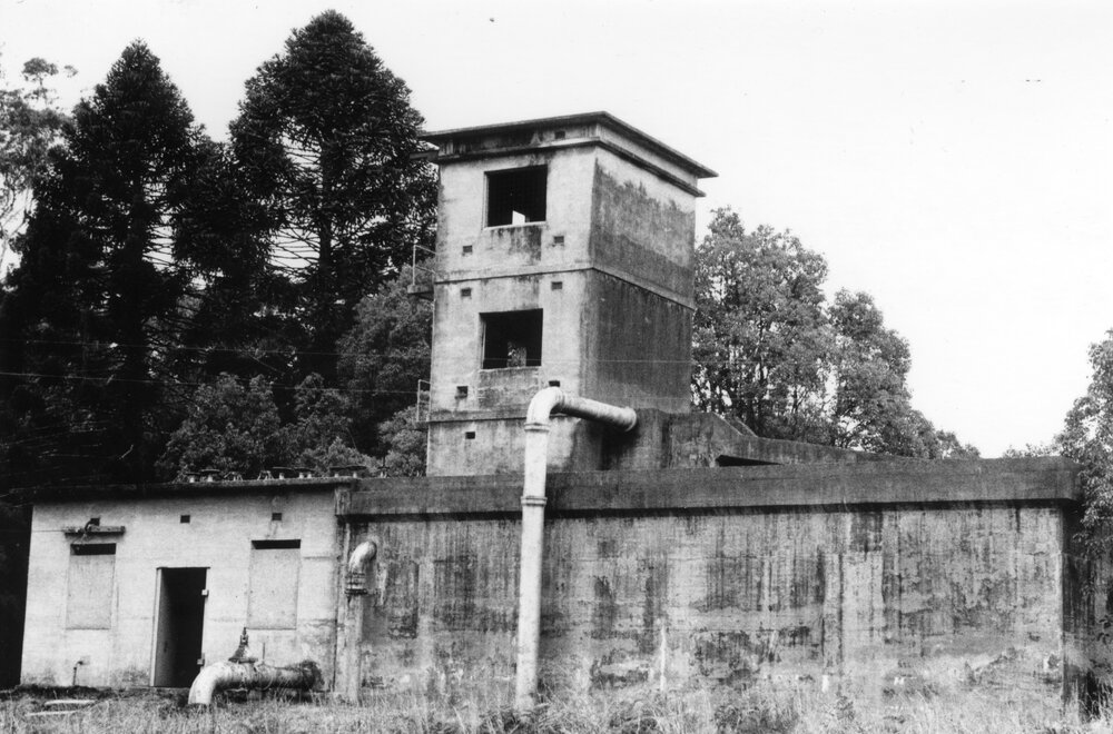 The water filtration plant