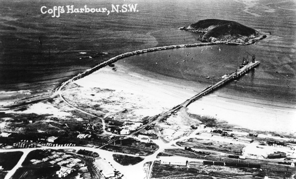 Aerial view of the Jetty