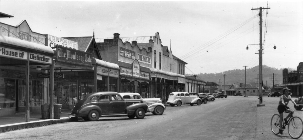 The Urban Committee requested a beautification of city streets, late 1940s