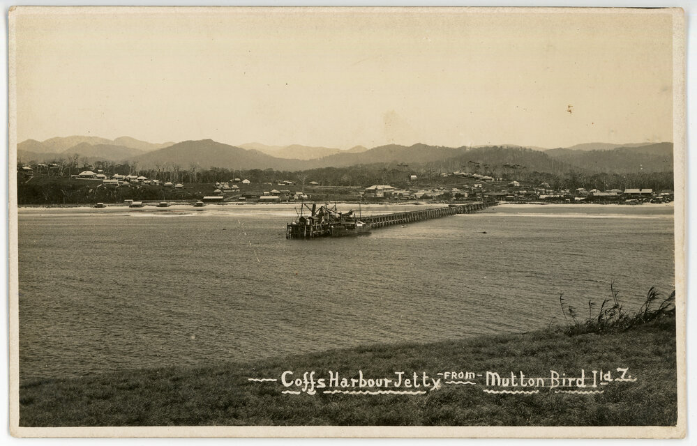 Coffs Harbour Jetty from Mutton Bird Island