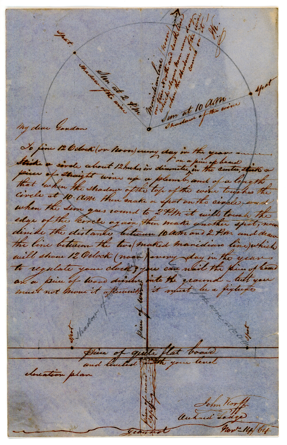 Letter, 14 November 1864