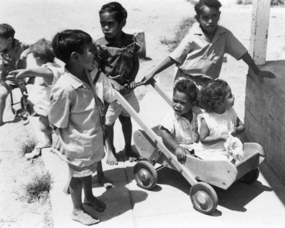 Aboriginal children at Wongala