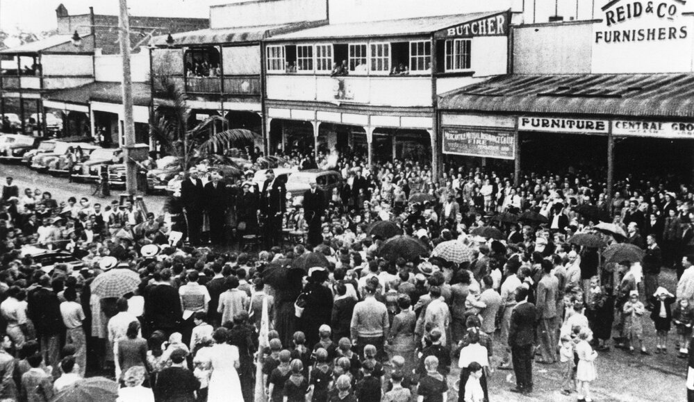 Reception for Olympian Marjorie Jackson, 23 August 1952