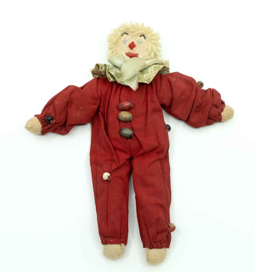 Soft Clown Doll, c. 1962