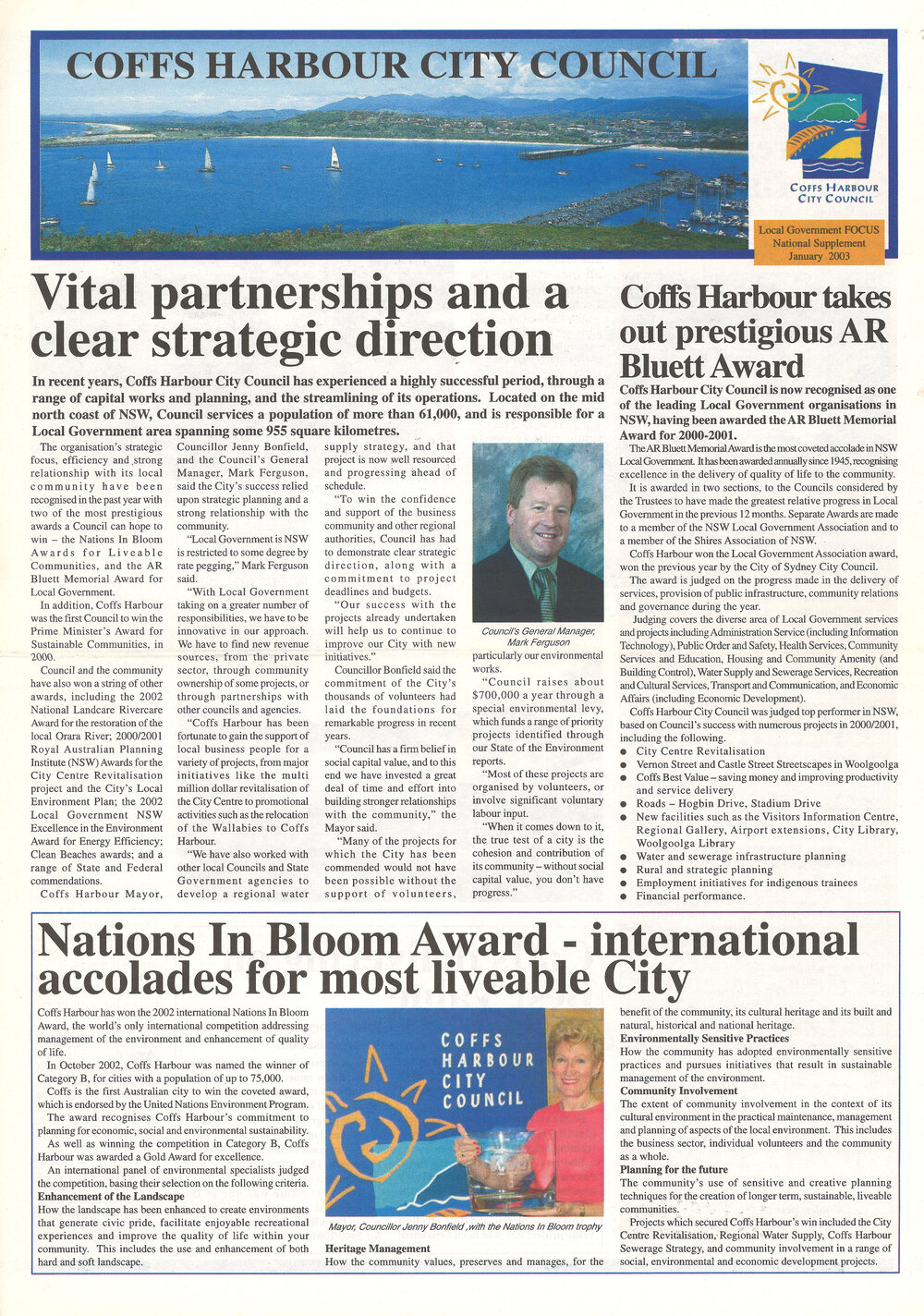 Local Government FOCUS National Supplement, January 2003